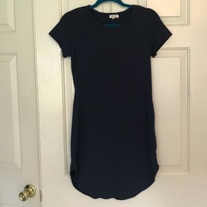 Navy Blue T-shirt Dress